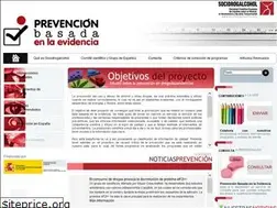 Sites similar to prevencionbasadaenlaevidencia.com