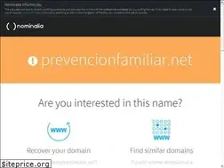 Sites similar to prevencionfamiliar.net
