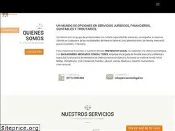 Sites similar to prevencionlegal.co