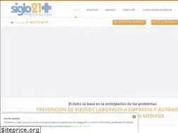 Sites similar to prevencionsiglo21.com