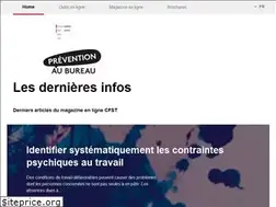 Sites similar to prevention-au-bureau.ch