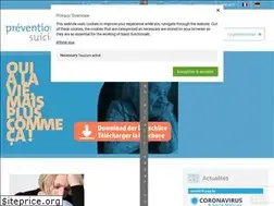 Sites similar to prevention-suicide.lu