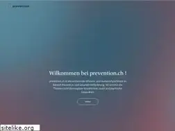 Sites similar to prevention.ch