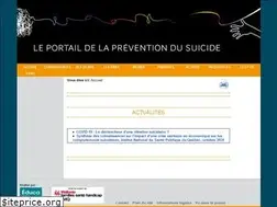 Sites similar to preventionsuicide.info