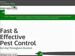 Sites similar to preventivepesthouston.com