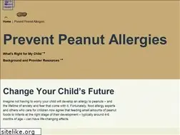 Sites similar to preventpeanutallergies.org