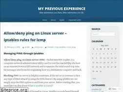 Sites similar to prevexp.wordpress.com