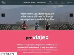 Sites similar to previaje.gob.ar