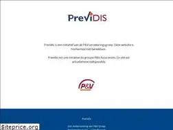 Sites similar to previdis.be