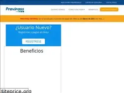 Sites similar to previpass.cl