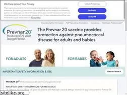 Sites similar to prevnar.com