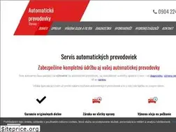 Sites similar to prevodovka-automaticka.sk