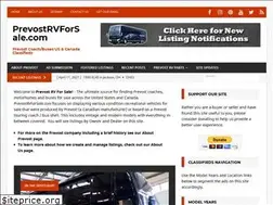 Sites similar to prevostrvforsale.com