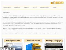 Sites similar to prevoz-robe.com