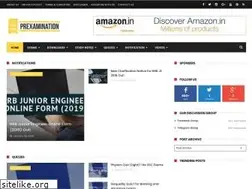 Sites similar to prexamination.blogspot.com