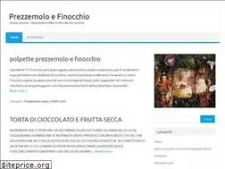 Sites similar to prezzemoloefinocchio.it