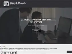Sites similar to prianabogados.com