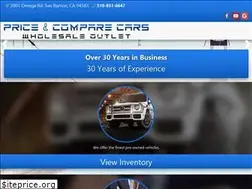 Sites similar to priceandcomparecars.com