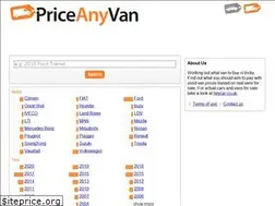 Sites similar to priceanyvan.com