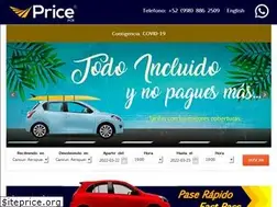 Sites similar to pricecarrentals.com.mx