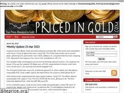 Sites similar to pricedingold.com