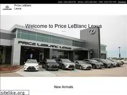 Sites similar to priceleblanclexus.com