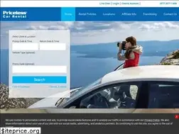 Sites similar to pricelesscarrental.com