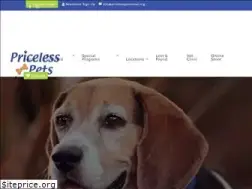 Sites similar to pricelesspetrescue.org