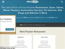 Sites similar to pricelisto.com