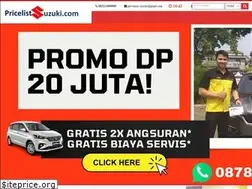 Sites similar to pricelistsuzuki.com