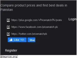 Sites similar to pricematch.pk
