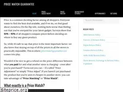 Sites similar to pricematchguarantee.net