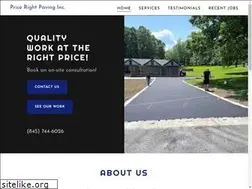 Sites similar to pricerightpaving.com