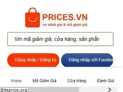 Sites similar to prices.vn