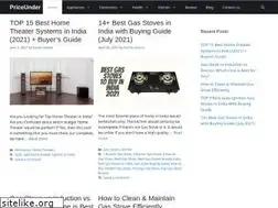 Sites similar to priceunder.in