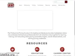 Sites similar to pricingsociety.com