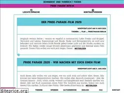Sites similar to pride-parade.de