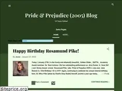 Sites similar to prideandprejudice05.blogspot.com