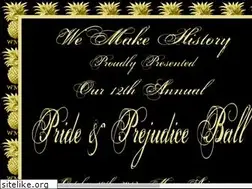 Sites similar to prideandprejudiceball.com