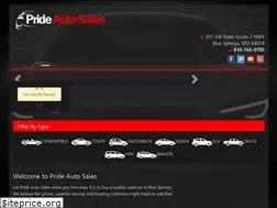 Sites similar to prideautokc.com