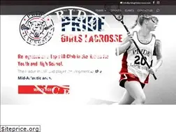 Sites similar to pridegirlslacrosse.com