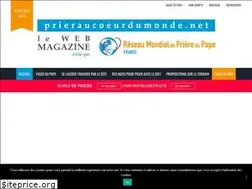 Sites similar to prieraucoeurdumonde.net