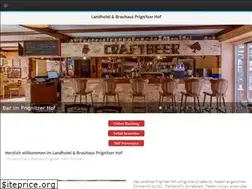 Sites similar to prignitzer-hof.de