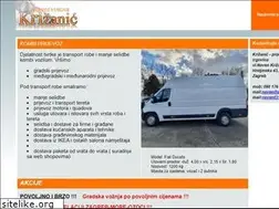 Sites similar to prijevoz-krizanic.hr