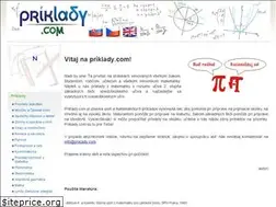 Sites similar to priklady.com