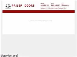 Sites similar to prilepdoors.com.au