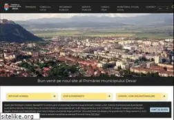 Sites similar to primariadeva.ro