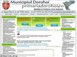 Sites similar to primariadorohoi.ro