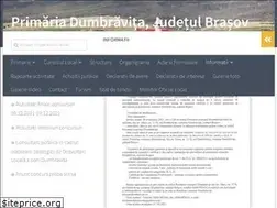 Sites similar to primariadumbravita.ro