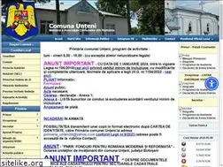 Sites similar to primariaunteni.ro